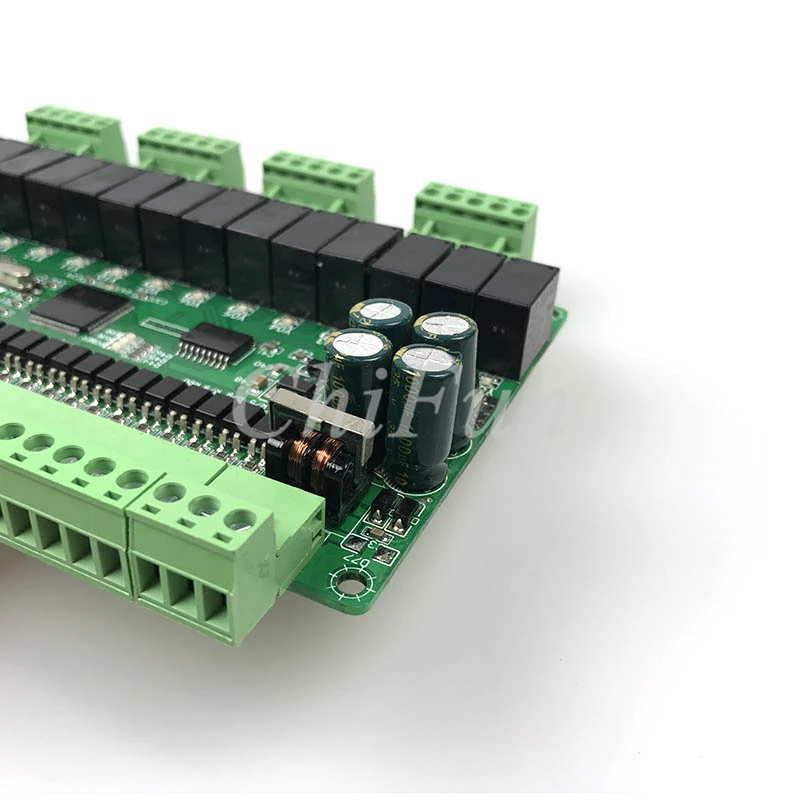 Промышленная плата управления PLC FX1N 40MR с корпусом RS485 MODBUS RTU связь DC24V 24 входа 16