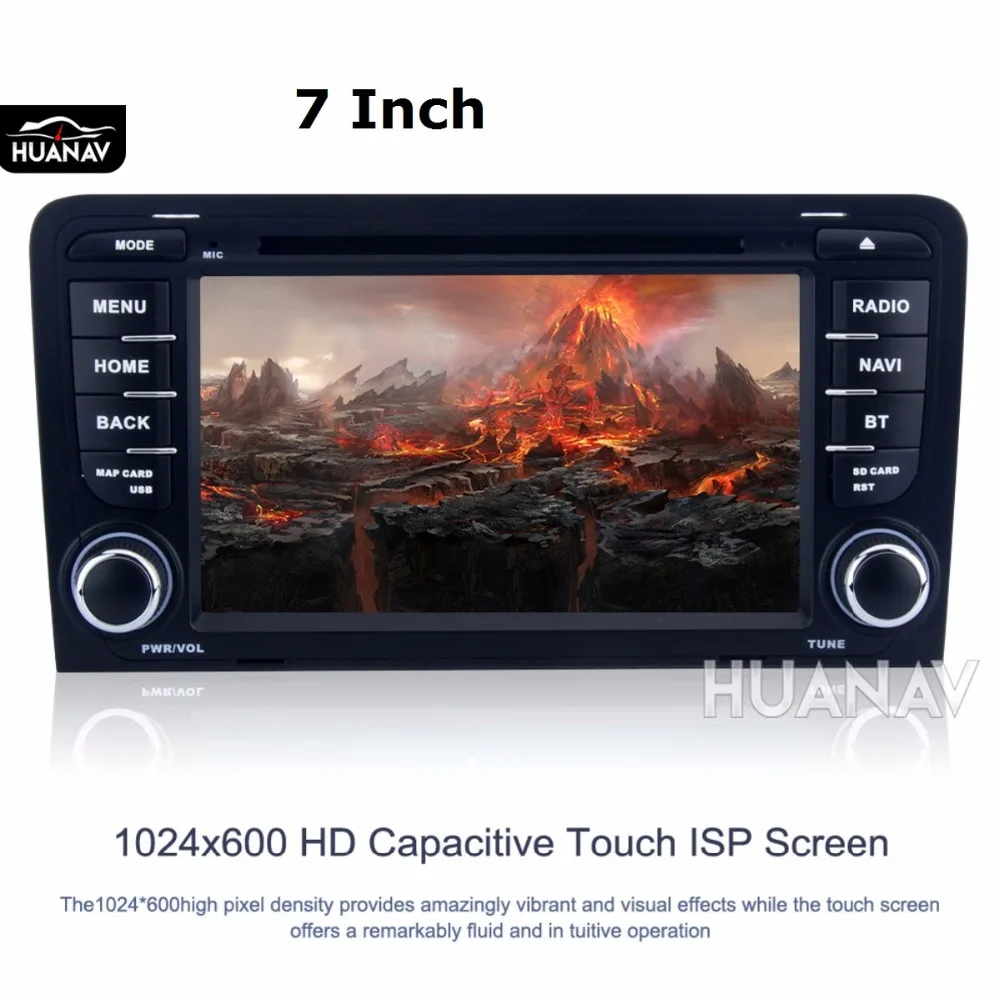 Автомобильный DVD плеер GPS навигация для Audi A3 S3 2003 2013 Автомобильная Мультимедийная