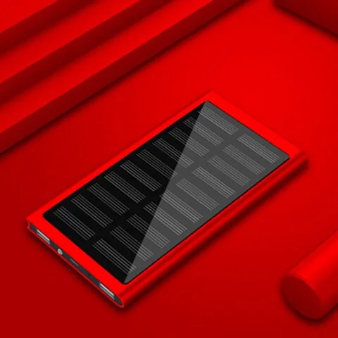 Солнечная 30000 mah Мощность Bank внешняя Батарея 2 USB светодиодный банк Портативный