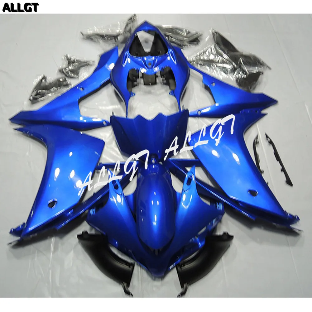 Комплект обтекателей ALLGT для кузова мотоцикла Yamaha YZF R1 2007-2008 синий | Автомобили и