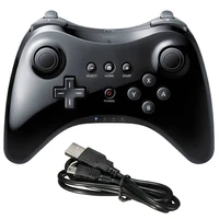new wireless game controller stoga black classic gamepad joypad remote for nintendo wii u pro game controller