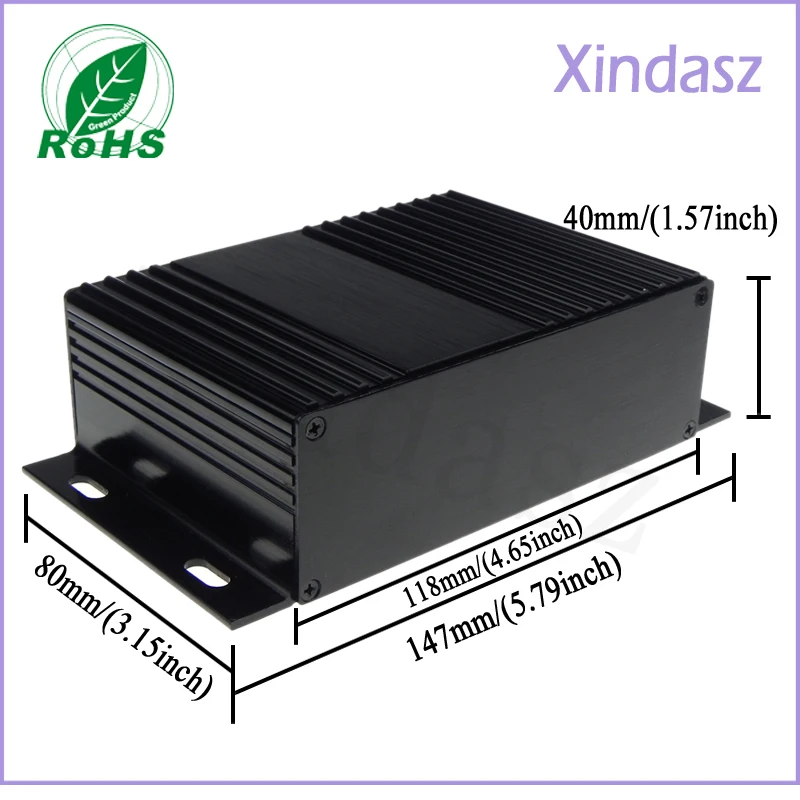 Алюминиевый экструзионный и металлический корпус Настенный алюминиевый для