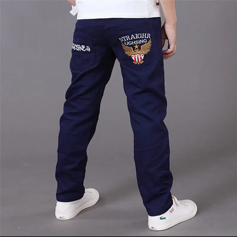 

Letter Kids Boys Pants Trousers Clothes 2018 New Hot Casual Cotton Elastic Waist Pencil Pants for Boys Children Clothing Ds175