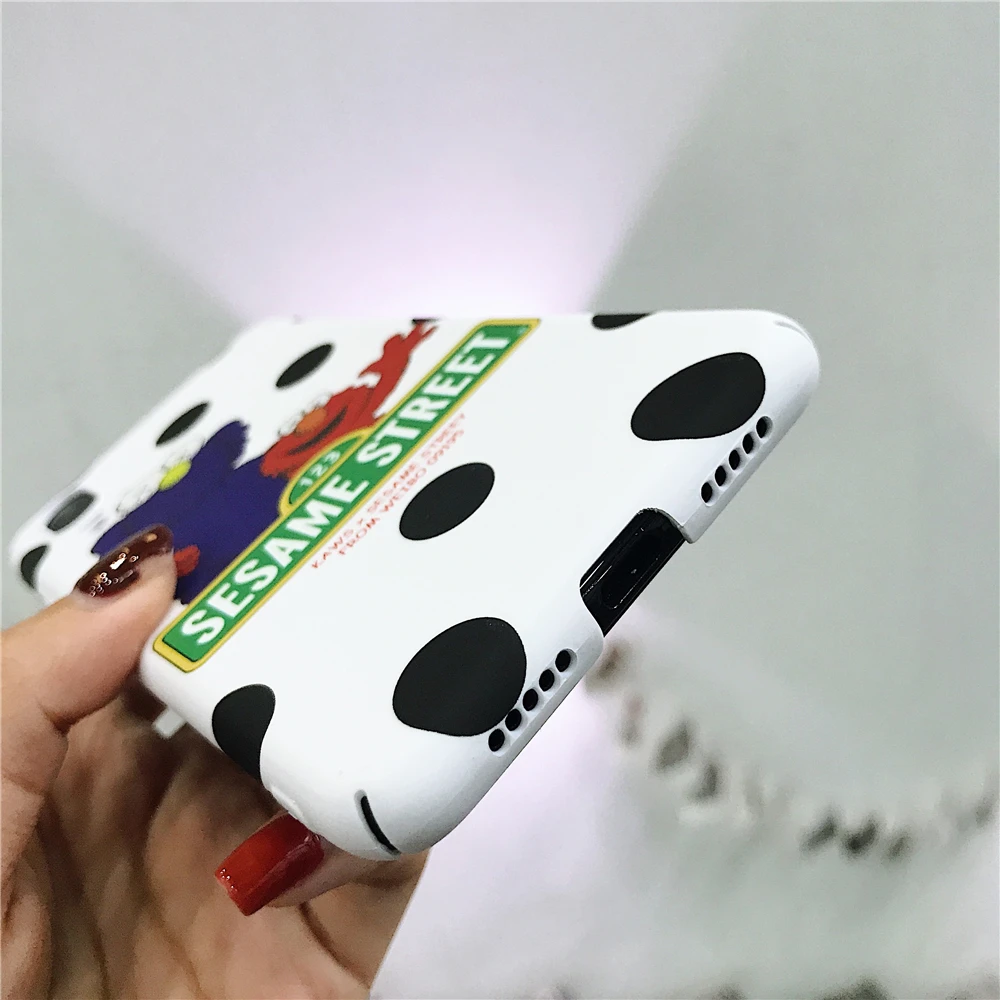 Мода мультфильм Улица Сезам Жесткий ПК для huawei P20 Pro P10 nova 3E 2 S honor 8 9 10 V9 v10 чехол |