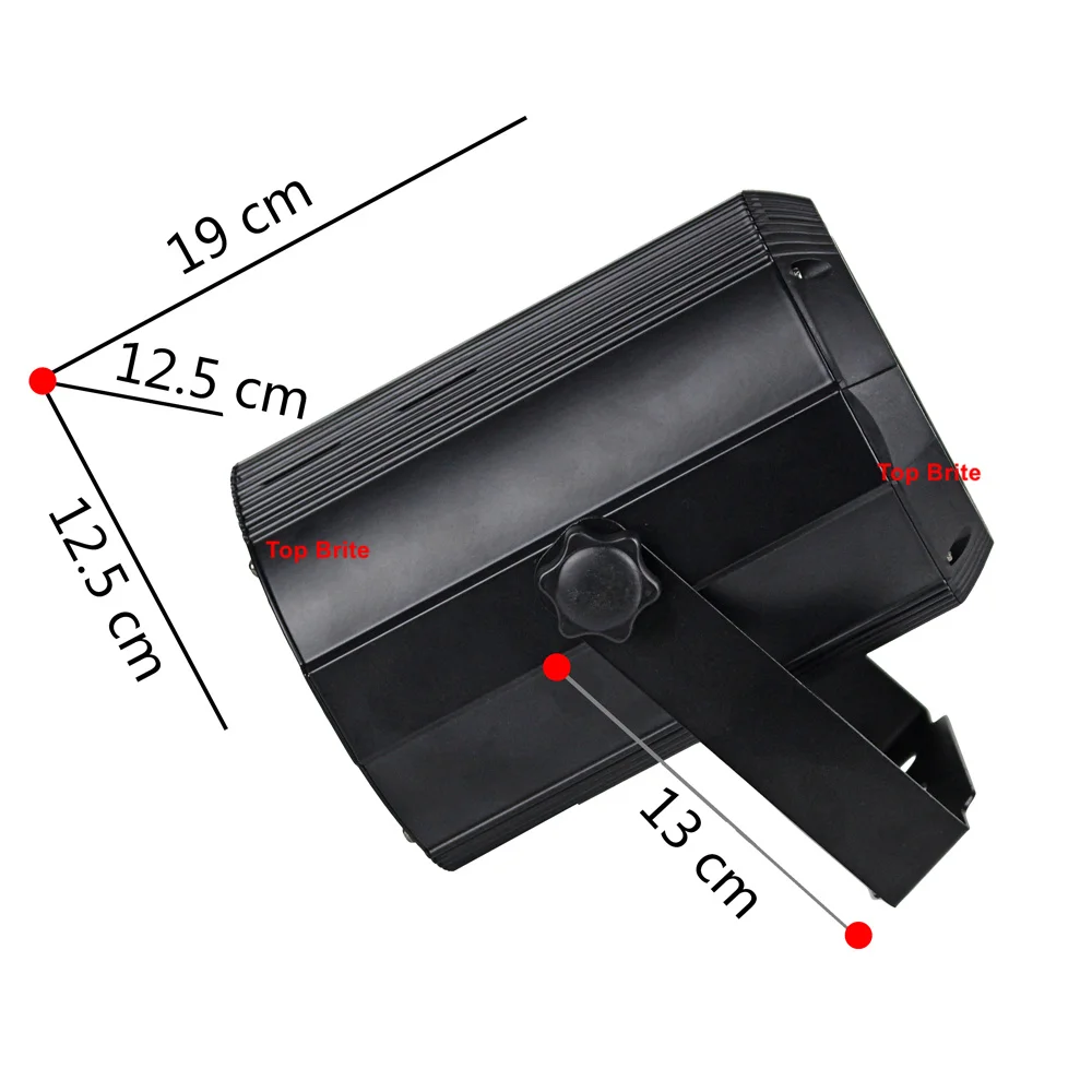 Светодиодный сценический прожектор Par 4X10W RGBW 4 в 1 DMX 512 с зумом эффектом потертости