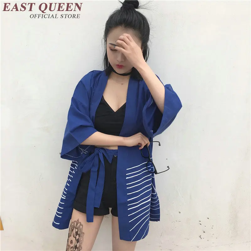 Японское кимоно рубашка кардиган пляжная мода традиционное японское юката для