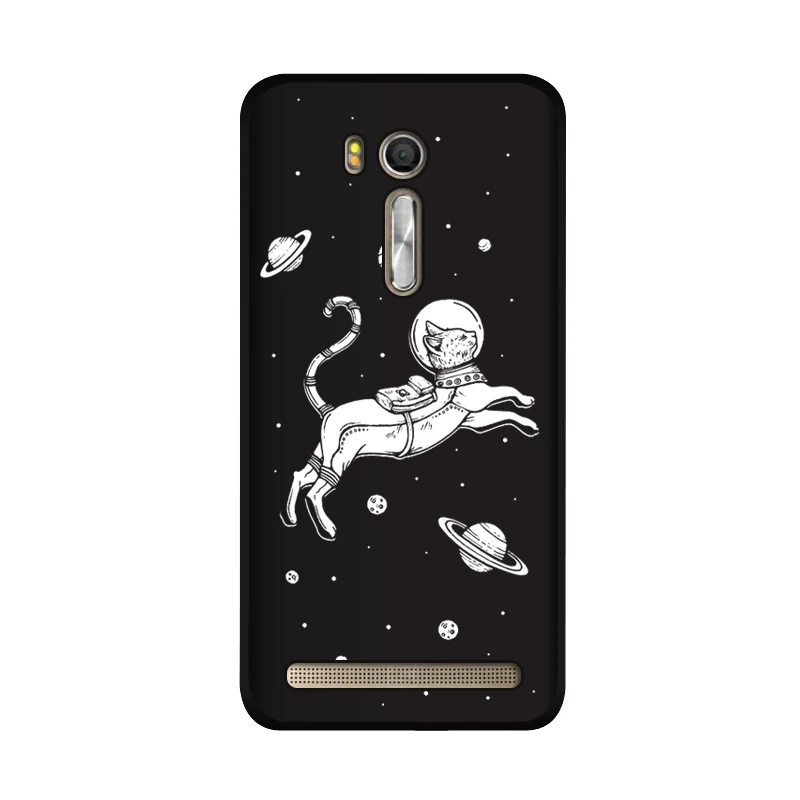 Чехол QAQsam для Asus Zenfone Go ZB552KL мягкий силиконовый чехол с рисунком X007D Матовые чехлы