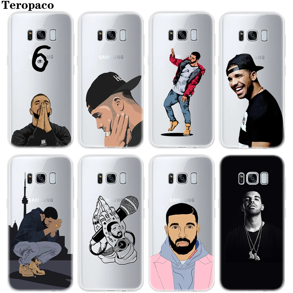 Милый Сексуальный Drake One Dance 6 God мягкий чехол для Samsung Galaxy S6 S7 Edge S8 S9 Plus A3 A5 A7 J3 J5 J7 2016 2017 A8 2018.
