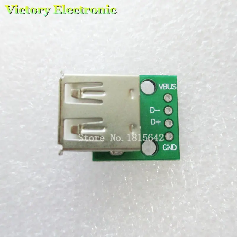 5 шт./лот USB 2 0 Женский humpback DIP 4pDIP адаптер пластина сварной мобильный кабель
