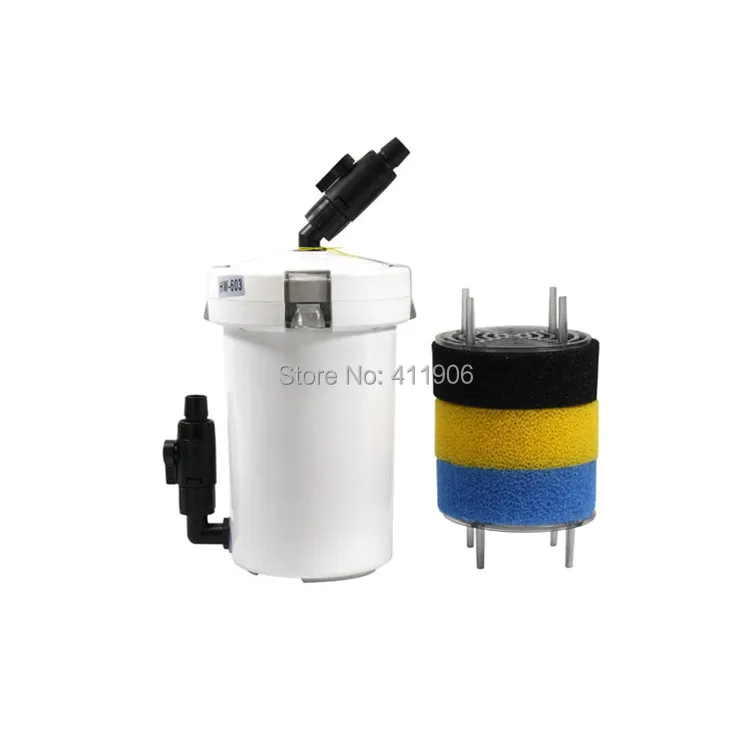 

1 SET Aquarium Filter Filtration Equipment External Pre-Filter Canister For Fish Tank HW-603 free shipping