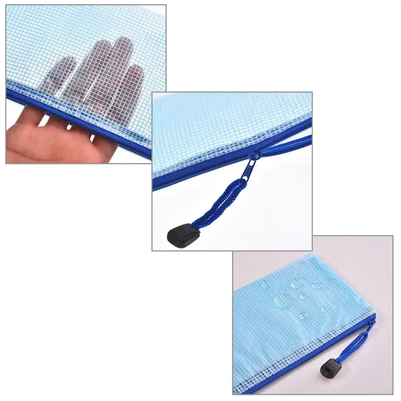 10 шт. Сумка для документов на молнии многофункциональная сумка хранения офисных