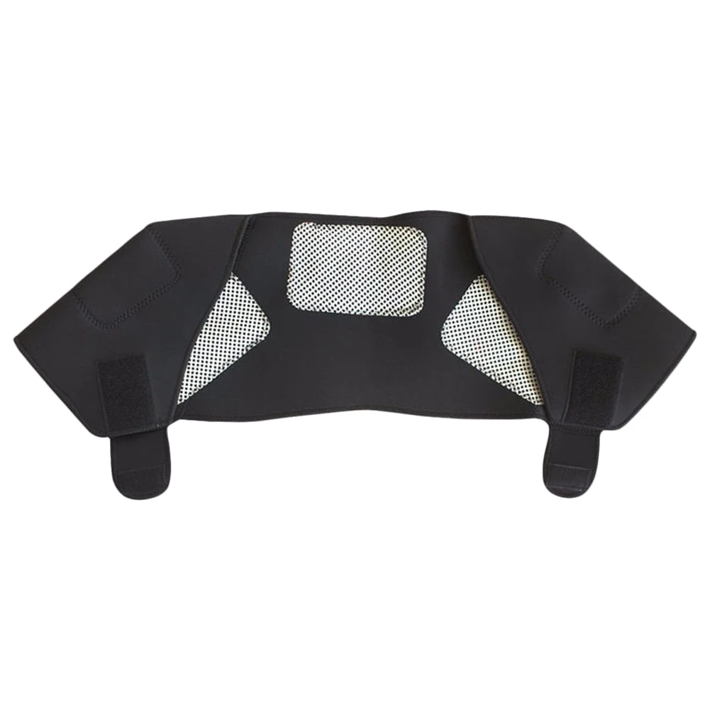 Ourmaline Selfheating Shoulder Support Massager Magnetic Cervical Frozen Pad Massage Dropshipping back support massager | Красота и