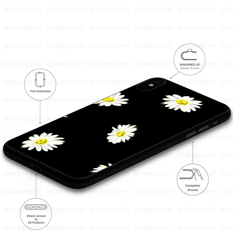 WEBBEDEPP желтый мягкий чехол с подсолнухом для Xiaomi Mi 9T 9 8 SE 6 A1 A2 A3 Lite MiA1 MiA2 MiA3 F1 MAX 3 Mi8 CC9E