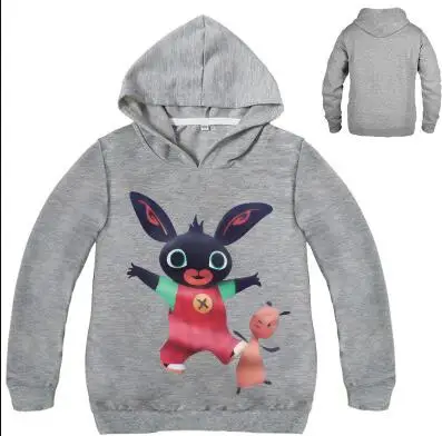 Осень кролик Bing Bunny толстовки детские толстовки с капюшоном Одежда для девочек топ детская одежда для мальчиков рубашка Спортивная одежда XIN506 - Цвет: style  6
