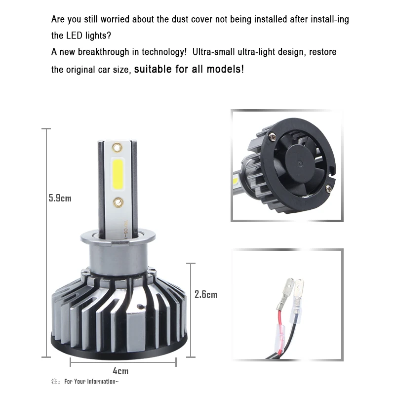 PAMPSEE H3 светодиодный автомобильный светильник H4 светодиодный H1 H11 H7 H13 9005 HB3 9006 HB4 9004 9007 880 72 Вт 8000LM 12V 24V 6500K Авто головного средства ухода за кожей Шеи светильник противотуманная фара