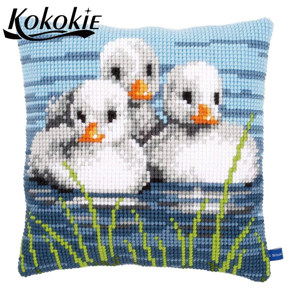 

3d embroidered mats knitting needles kit cushion fabric material handmade Cross stitch For handicraft embroidery Needlework kits