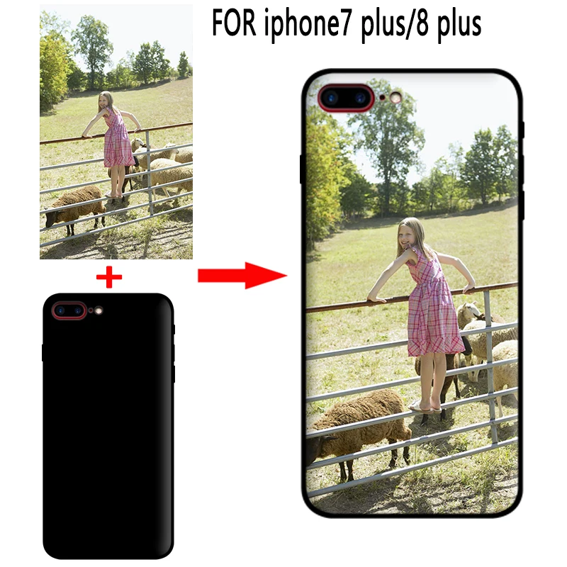 mosirui Personalized Customized DIY Case For iphone 7 8 iphone8 plus HD UV Printing Cover Soft TPU Silicone Back | Мобильные