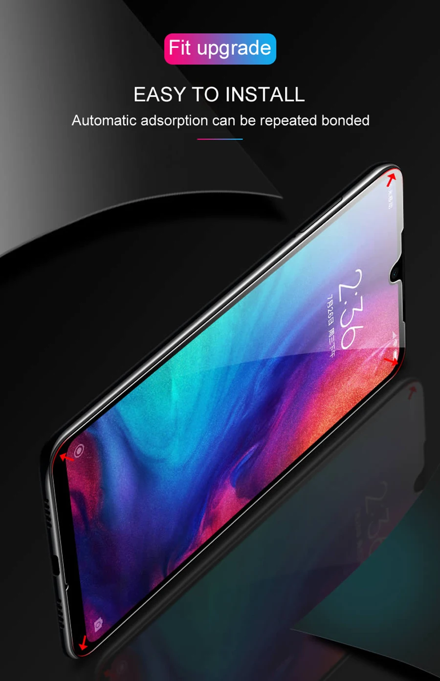Закаленное стекло для Xiaomi Redmi Note 7 6 Pro стекло Redmi Note 7 глобальная версия 6 5 Pro Защитная пленка для экрана 3D