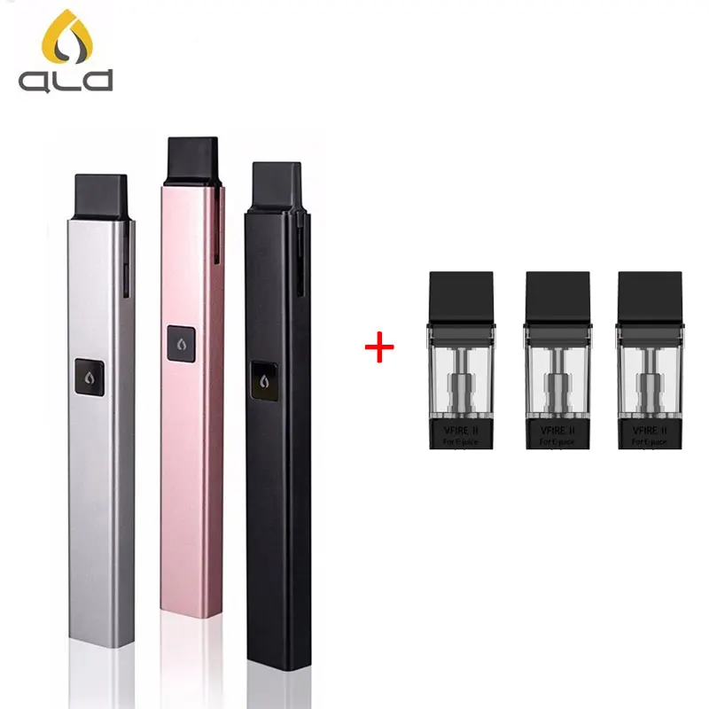 Оригинальный Vape Pen ALD AMAZE Vfire all-in-one 500 мАч комплект испаритель с 3 шт Форсунка