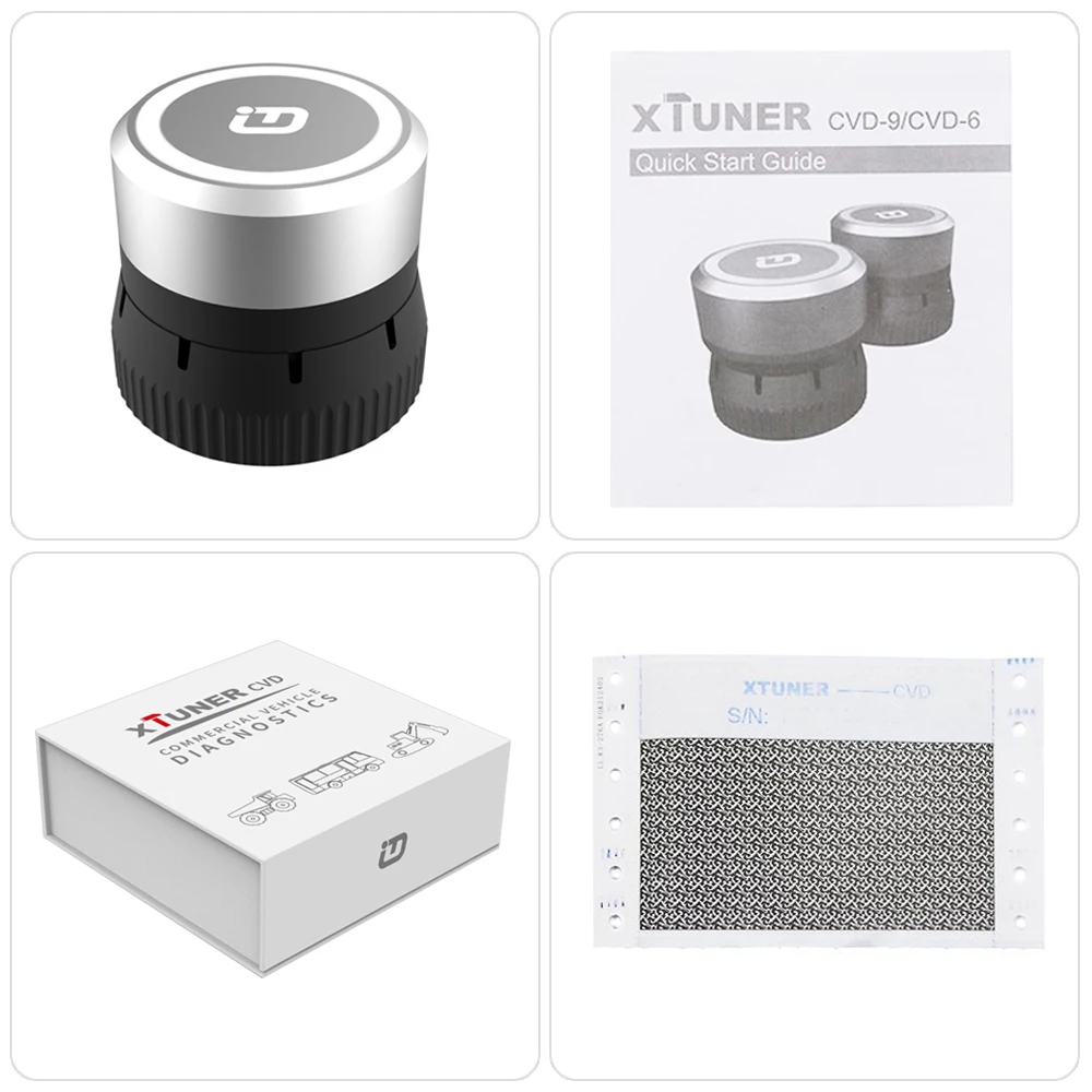 XTUNER CVD 6 инструмент диагностики сканер Bluetooth Android Автофургон диагностический