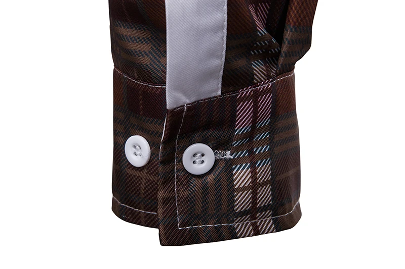 Рубашка в клетку Chemise Homme оксфордская рубашка на пуговицах повседневная