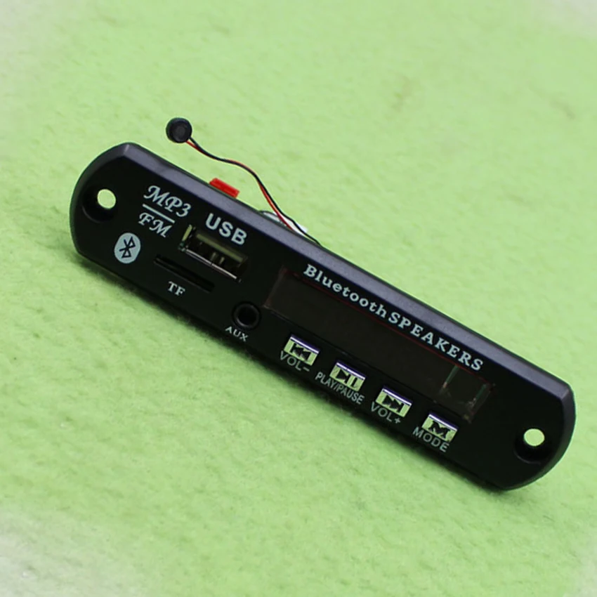 CNIKESIN diy Car 12V 3.5 AUX Bluetooth phone MP3 decoder board module lossless call | Электронные компоненты и