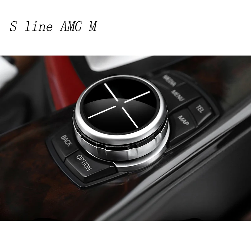 Автостайлинг Мультимедийные кнопки автомобильные наклейки для BMW X1 X3 X5 X6 F30 E90 E92 F10