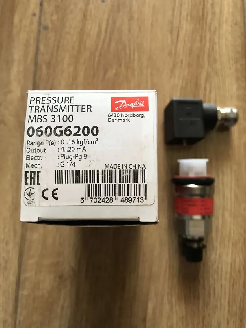 Оригинальный оригинальный 100% новый датчик давления Danfoss MBS3100 060G5635 060G1999 060G1367 060G1470