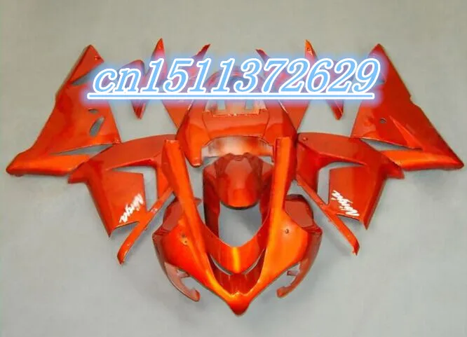 

Оранжевый комплект обтекателей для KAWASAKI NINJA ZX10R 04-05 ZX 10R 04 05 ZX-10R 10 R 2004 2005 обтекатель из АБС-пластика