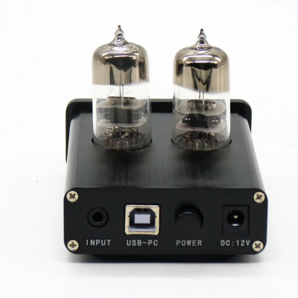 

D1 Mini HIFI Professional Headphone Amplifier Tube Preamp USB Audio Power Amplifier Chip 7022 16bit/24bit Black/Silver
