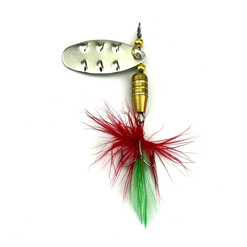 10 шт. металлическая ложка рыболовные приманки Спиннербейт для рыбалки