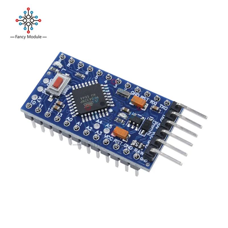Мини плата контроллера модуля ATmega328P совместимая с Arduino Nano CH340 USB драйверами V3.0
