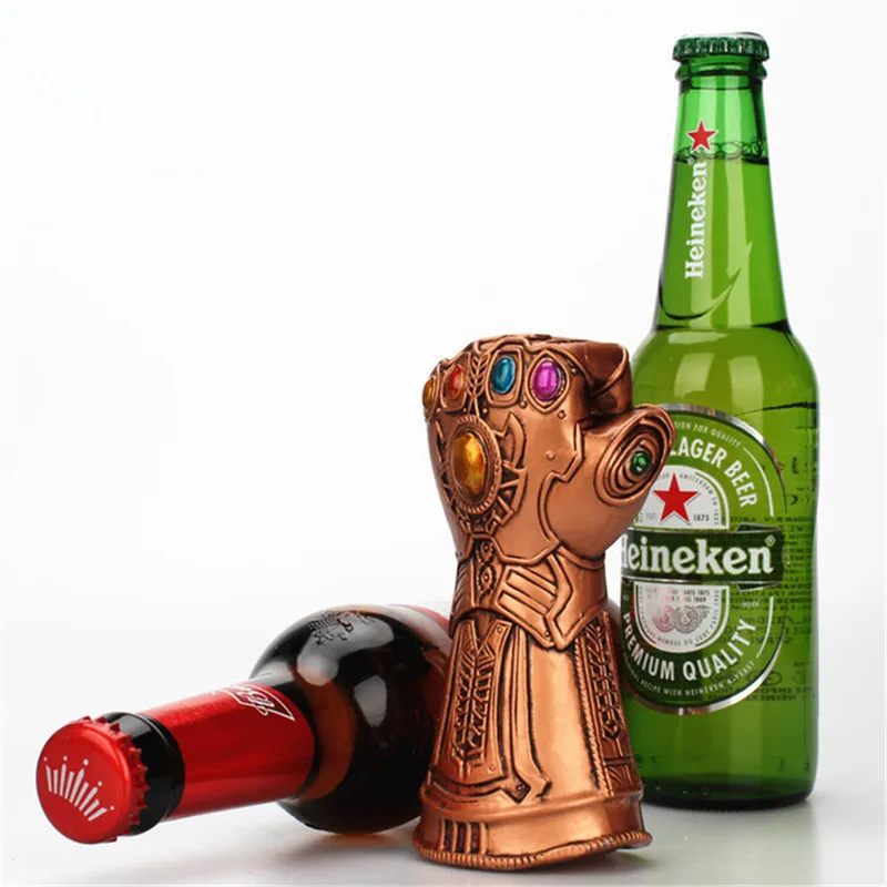 Перчатка-перчатка Infinity Thanos открывалка для пивных бутылок модный полезный