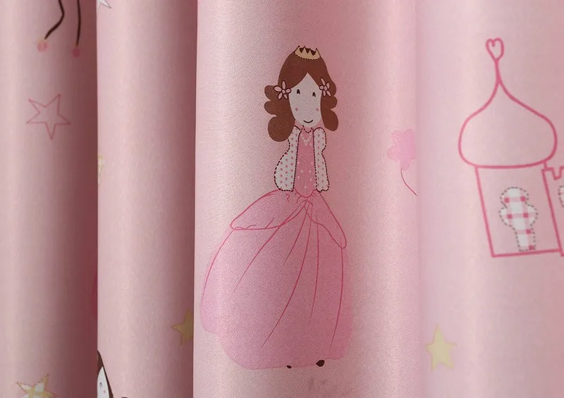 Экологически чистые занавески для детей Мультяшные детской кровати прозрачные