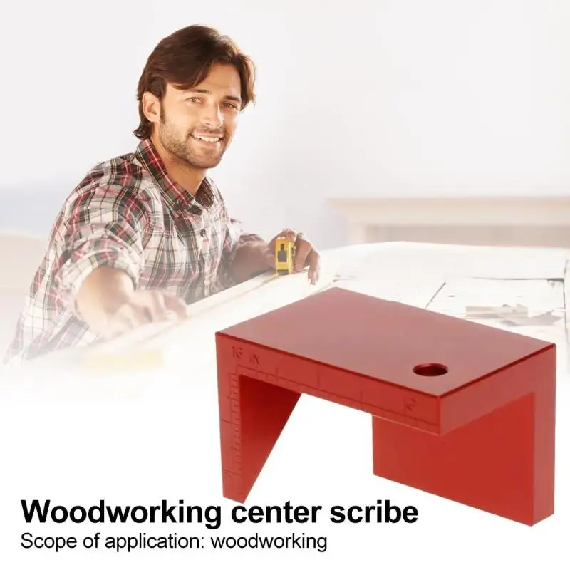 Деревообрабатывающий 45 градусов угловая линия рисования круглый центр Scribe