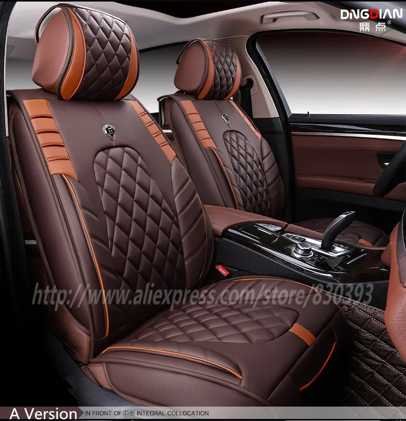 3D Стильный чехол для сиденья автомобиля для Volkswagen Beetle CC Eos Golf Jetta Passat Tiguan Touareg sharan, волокнистая кожа