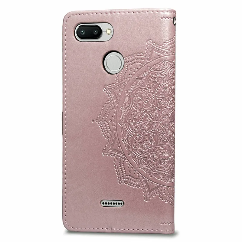 Чехол для Xiaomi Redmi 6A чехол 6 мягкий силиконовый кожаный флип A A6 чехлы
