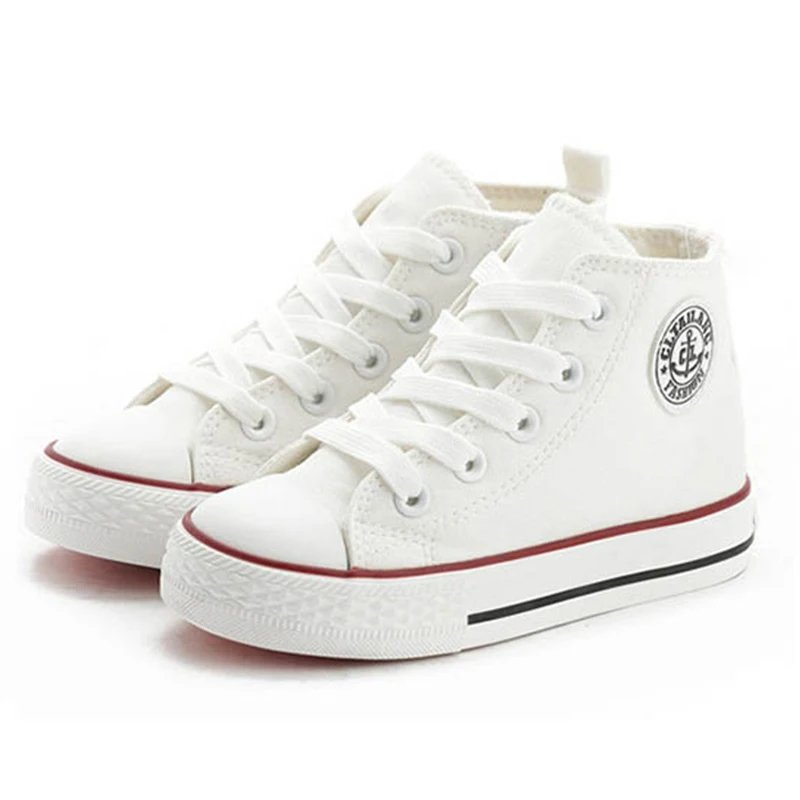 Парусиновая обувь для детей 2017 Демисезонный высокие дышащие детские кроссовки