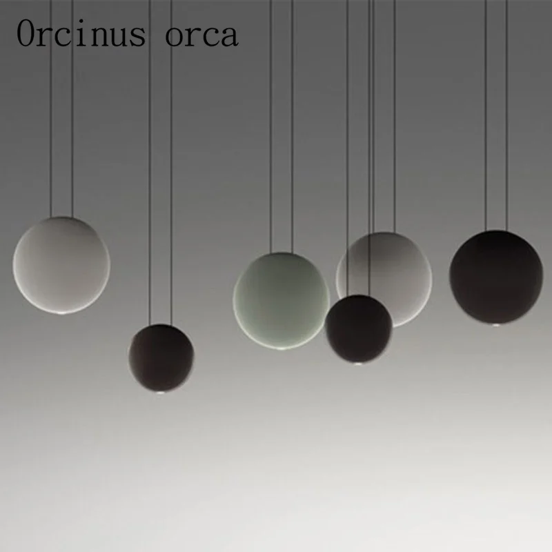 Европейский стиль три люстры креативные светильники современный