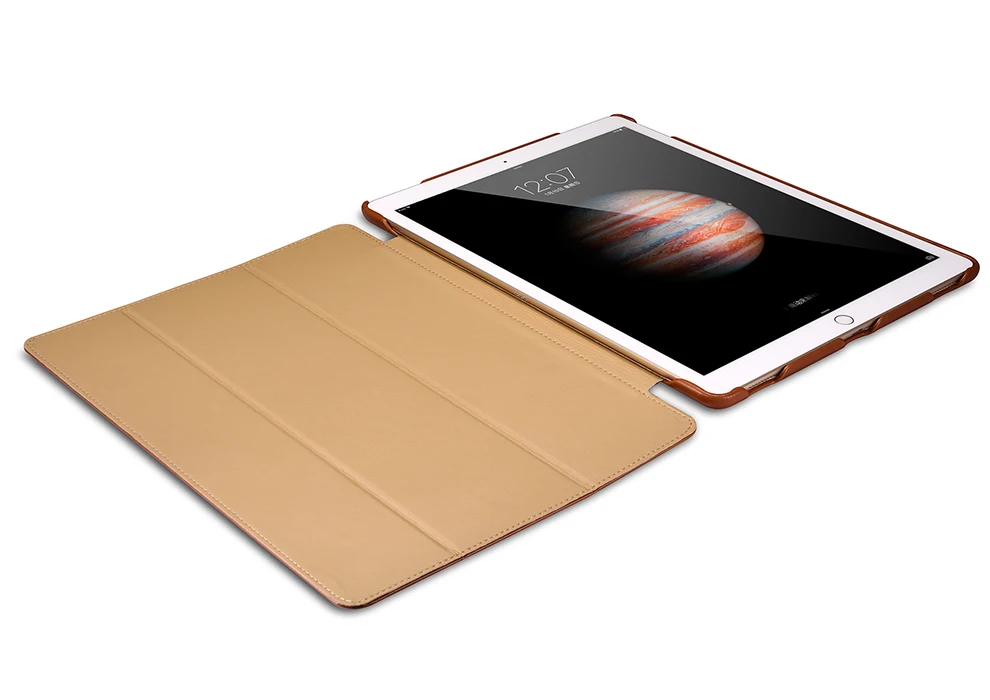 Для iPad Pro 12,9 чехол ICARER кошелек держатель для карт флип Магнитный Авто Пробуждение умный чехол для Apple iPad Pro 12,9 чехол