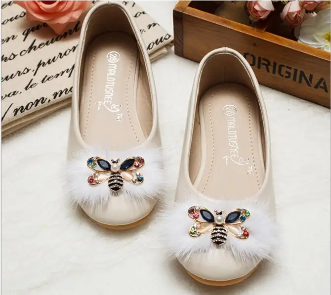 Весенне осенняя модель для маленьких девочек Танцевальная обувь принцессы с