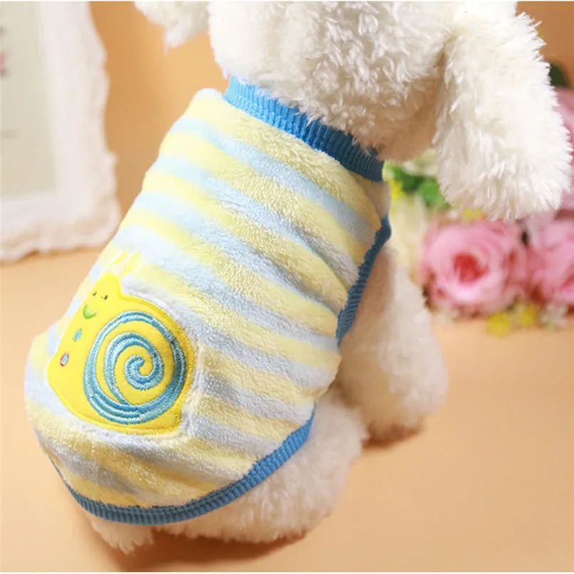Новинка милая Одежда для собак кошек щенков свитер маленькая рубашка мягкое