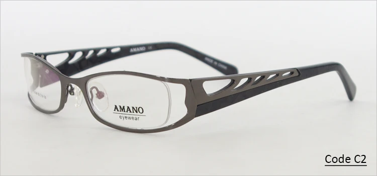 Новые Модные металлические оправы для очков Oculos De Grau для мужчин и женщин, линзы для близорукости по рецепту - Цвет оправы: C2