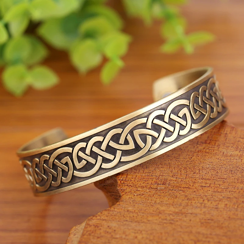 Dawapara Magnetic Retro Vintage Bracelet Wristband Cuff Bracelets Health Metal for Man Women bangles Pulseira Jewelry Gift | Украшения и