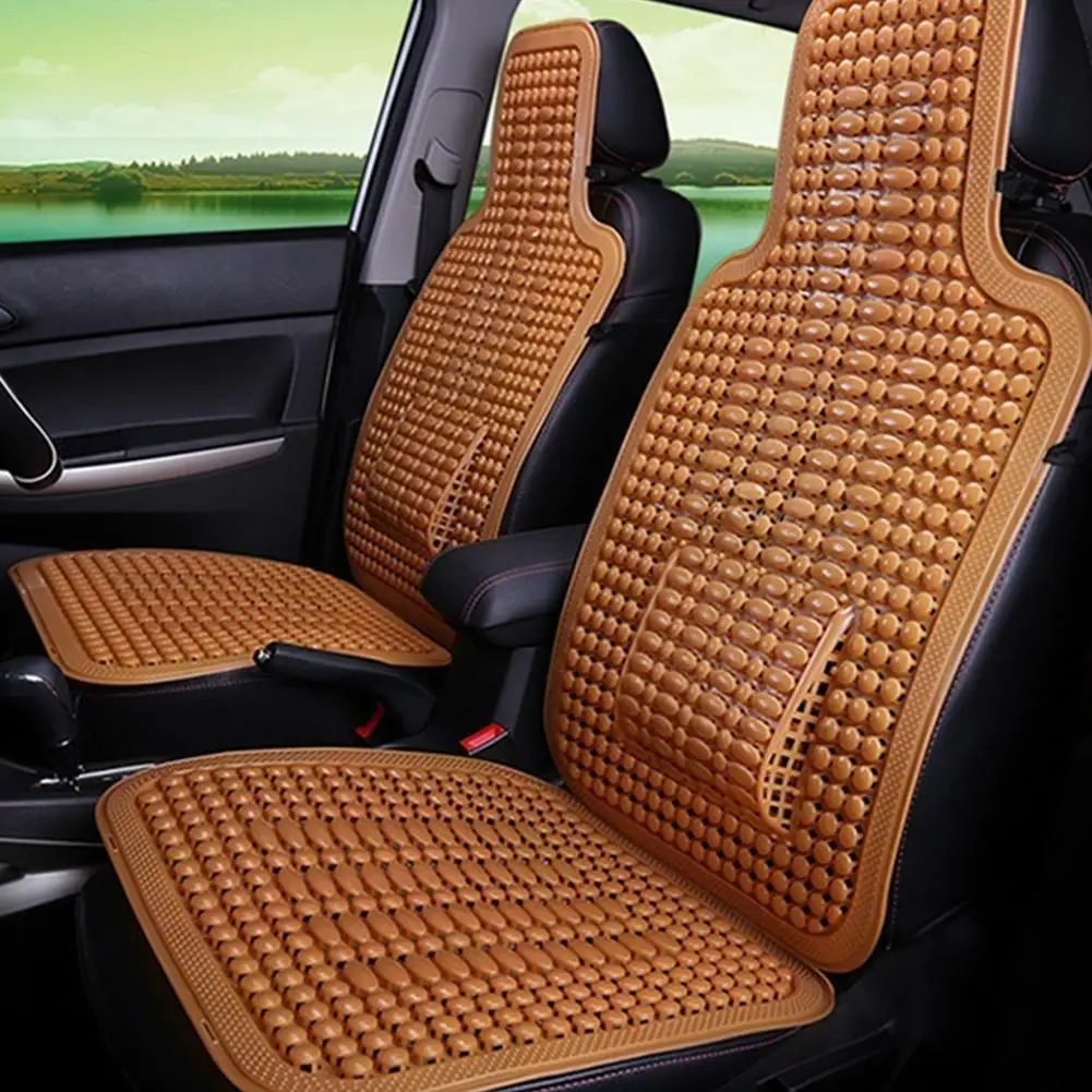 1Pc Summer Cool PVC Beaded Car Seat Cover Massage Cushion | Автомобили и мотоциклы