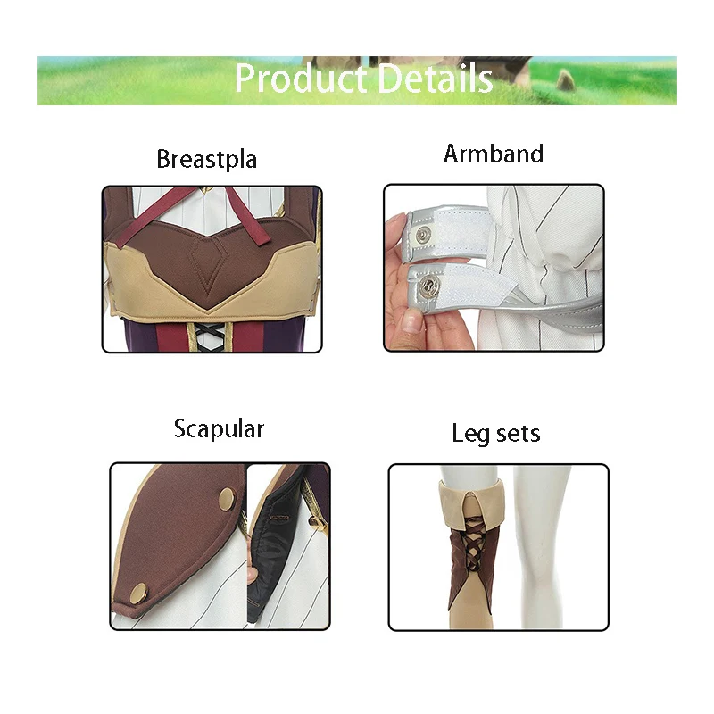 Женский костюм для косплея аниме The Rising of the Shield Hero на Хэллоуин рафтали девочек| |