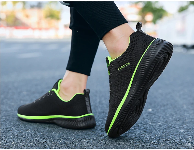 Breathable Light Running Shoes Men Sneakers Zapatillas Hombre Deportiva Sport Shoes City Run Professional Training Shoes