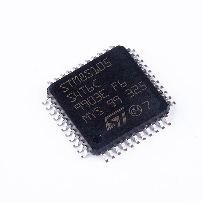 Чип микроконтроллера STM8S105S4T6C 8 STM8S 16 k flash LQFP 44 | Электроника