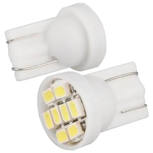 TOYL/20X T10 W5W 168 194 8 SMD светодиодный светильник лампы белый для автомобиля - купить по