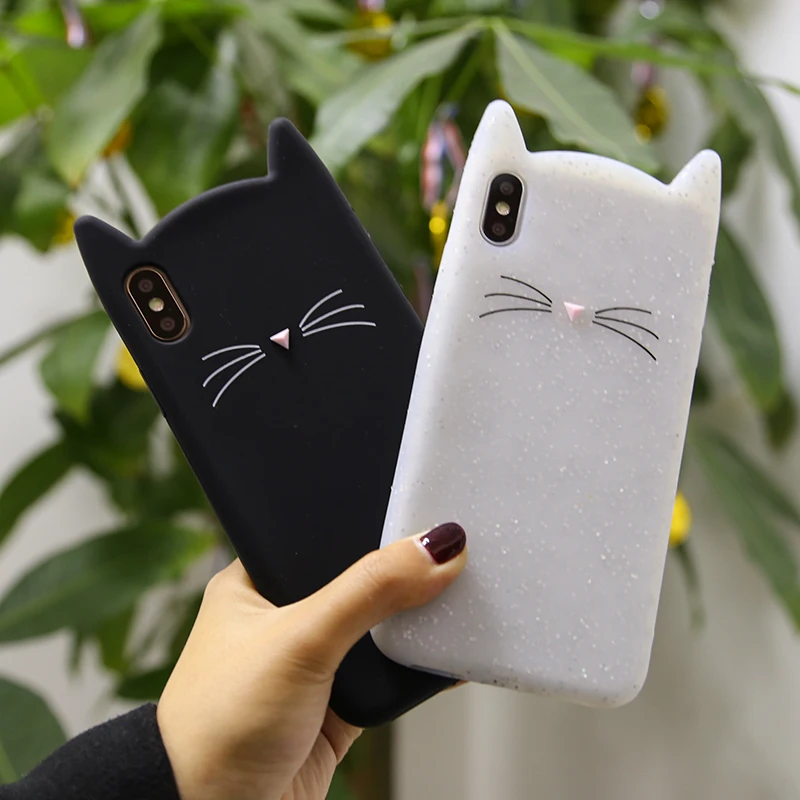 Милый чехол с котом Тоторо для iPhone XS MAX XR X 10 iPhone 6S 6 s iPhone 7 8 6Plus 7Plus 8Plus iPhone 5S 5SE чехол для сотового телефона